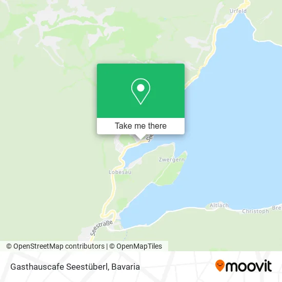 Карта Gasthauscafe Seestüberl