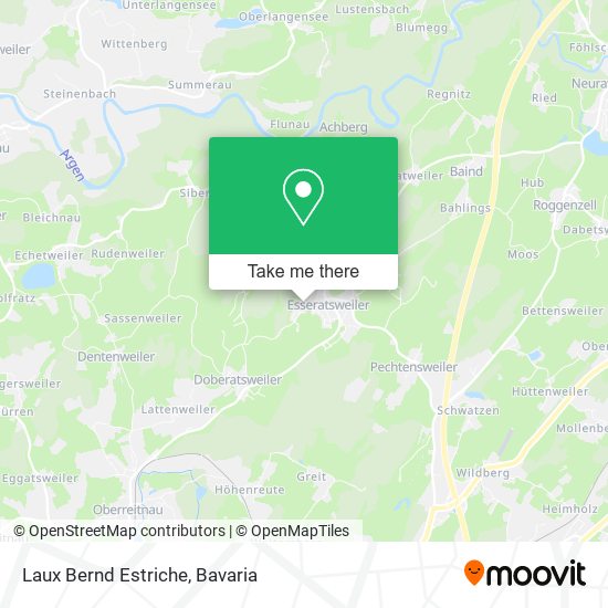 Laux Bernd Estriche map