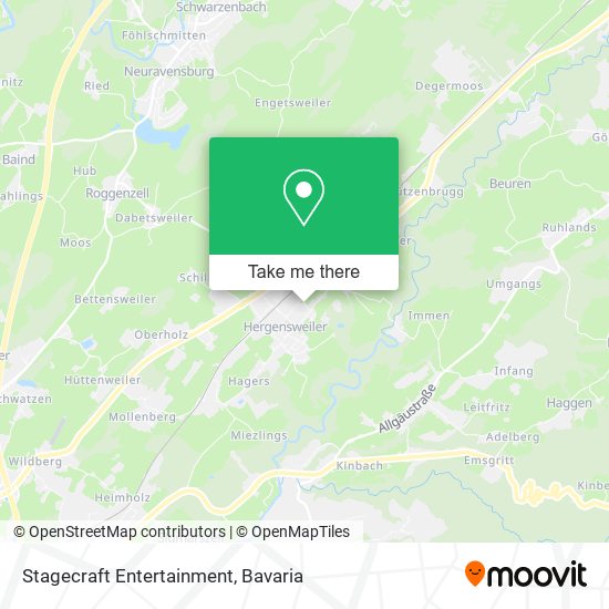 Stagecraft Entertainment map