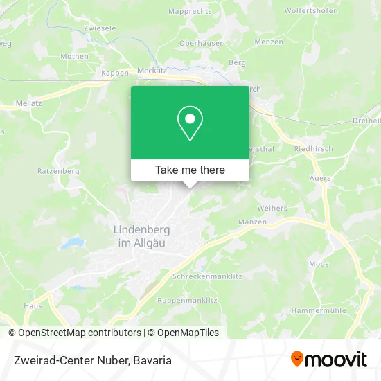 Карта Zweirad-Center Nuber