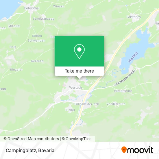 Карта Campingplatz