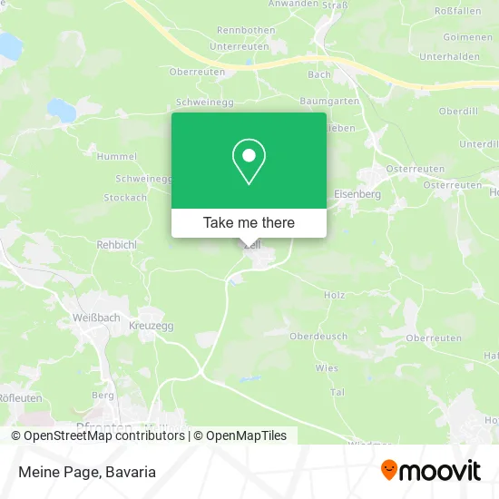 Карта Meine Page