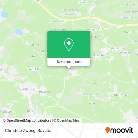 Карта Christine Zweng