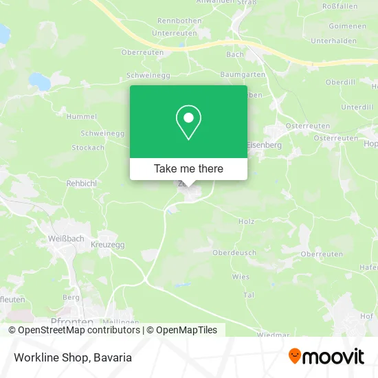Карта Workline Shop