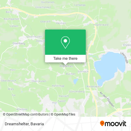 Карта Dreamshelter