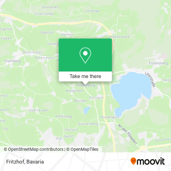 Карта Fritzhof