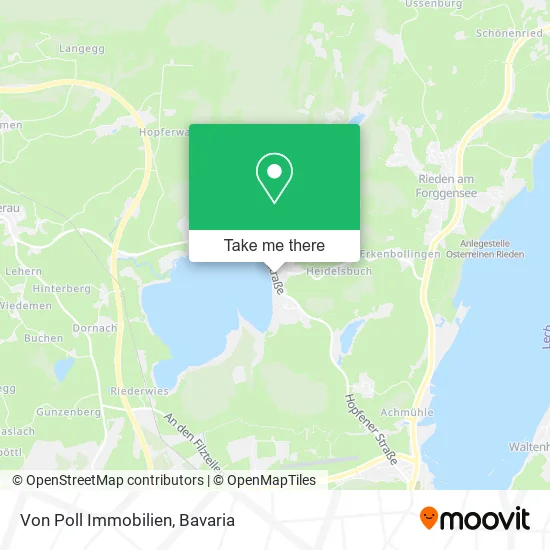 Карта Von Poll Immobilien