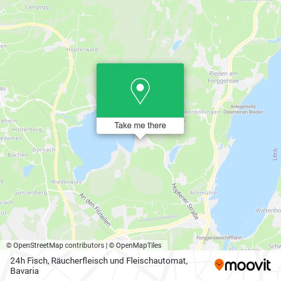 24h Fisch, Räucherfleisch und Fleischautomat map