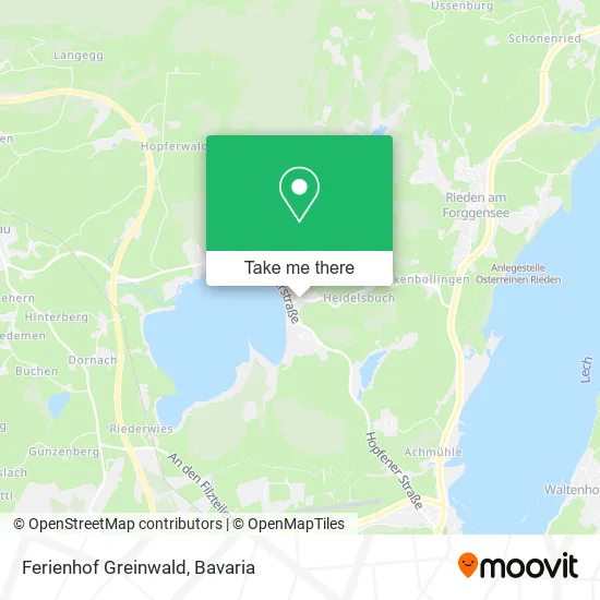 Карта Ferienhof Greinwald