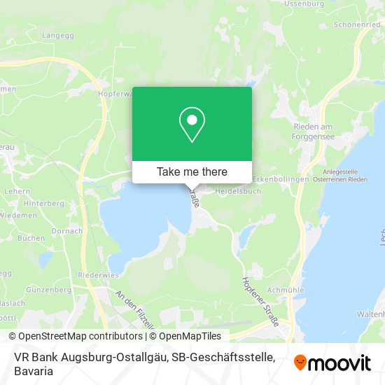 VR Bank Augsburg-Ostallgäu, SB-Geschäftsstelle map