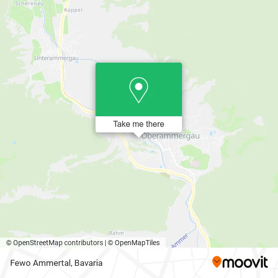 Карта Fewo Ammertal
