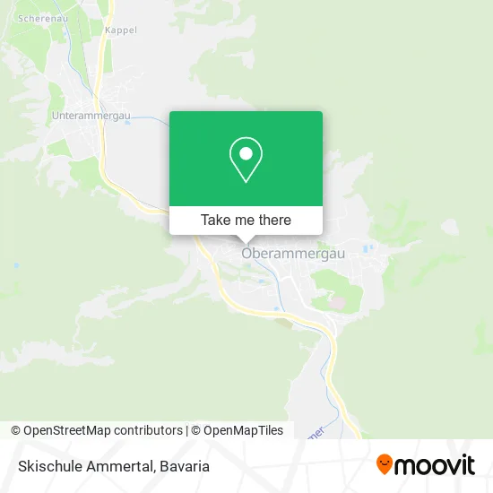 Карта Skischule Ammertal