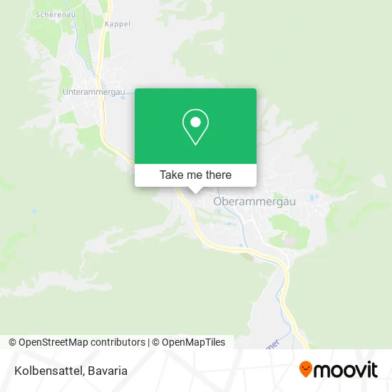 Карта Kolbensattel