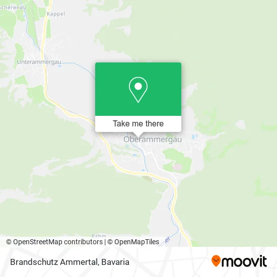 Карта Brandschutz Ammertal