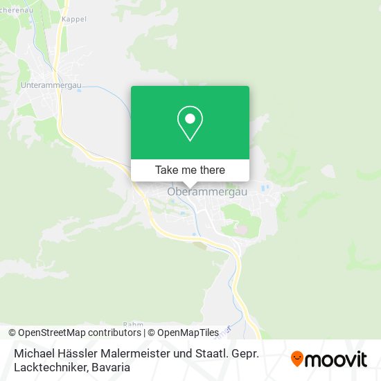 Michael Hässler Malermeister und Staatl. Gepr. Lacktechniker map