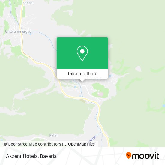 Akzent Hotels map