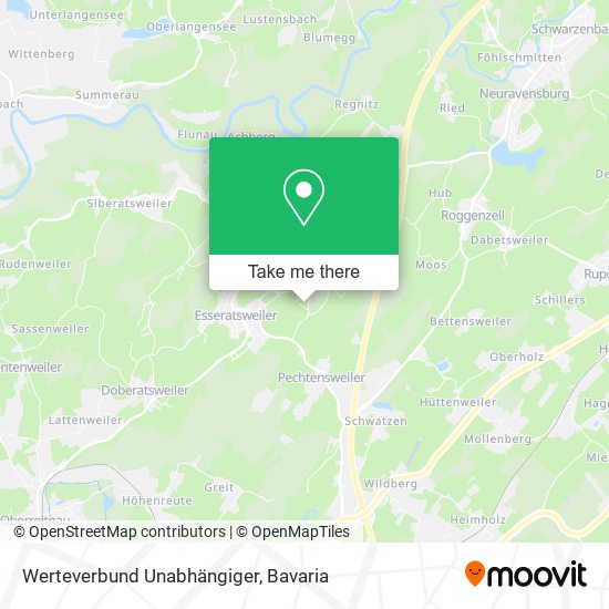 Werteverbund Unabhängiger map