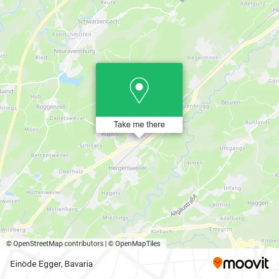 Карта Einöde Egger