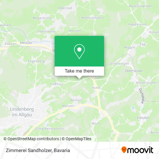 Карта Zimmerei Sandholzer