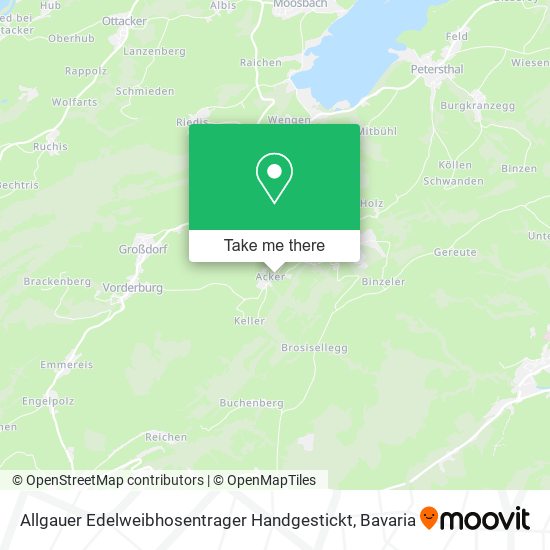 Allgauer Edelweibhosentrager Handgestickt map