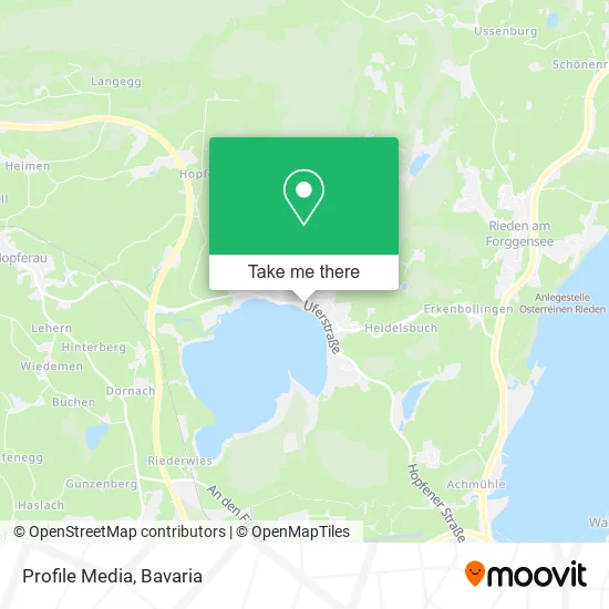 Карта Profile Media