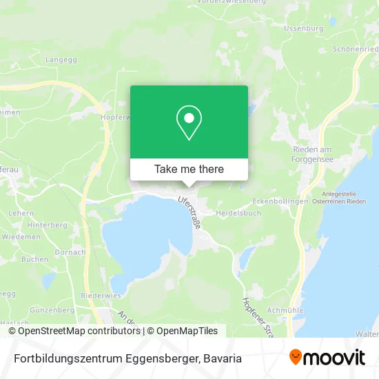 Карта Fortbildungszentrum Eggensberger
