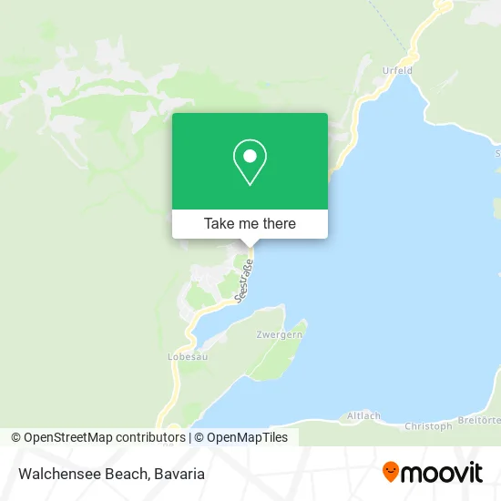 Карта Walchensee Beach