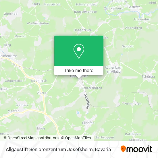 Allgäustift Seniorenzentrum Josefsheim map