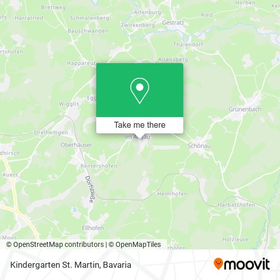 Kindergarten St. Martin map