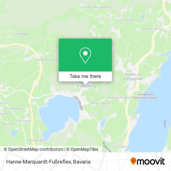 Hanne-Marquardt-Fußreflex map