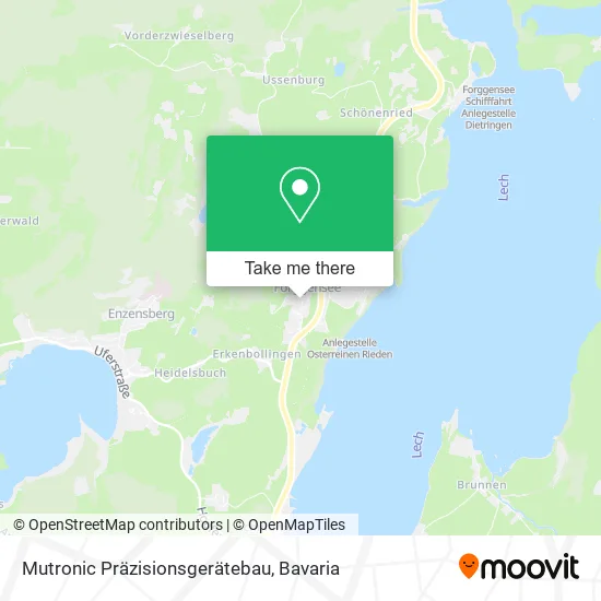 Карта Mutronic Präzisionsgerätebau