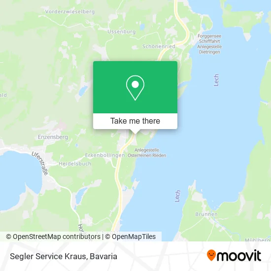 Карта Segler Service Kraus