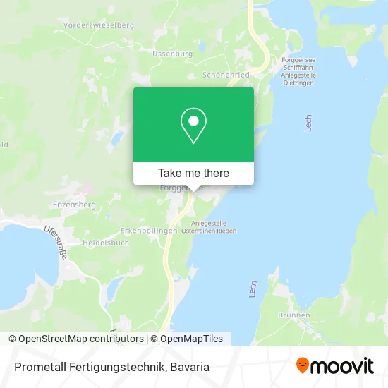 Карта Prometall Fertigungstechnik