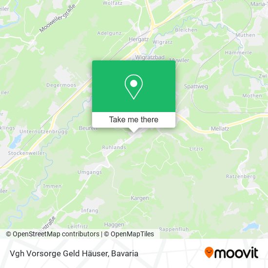 Vgh Vorsorge Geld Häuser map