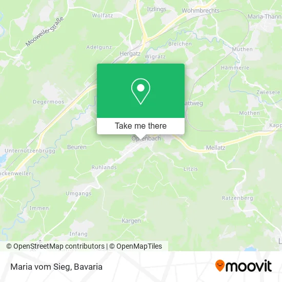 Карта Maria vom Sieg