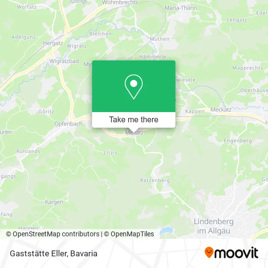 Карта Gaststätte Eller