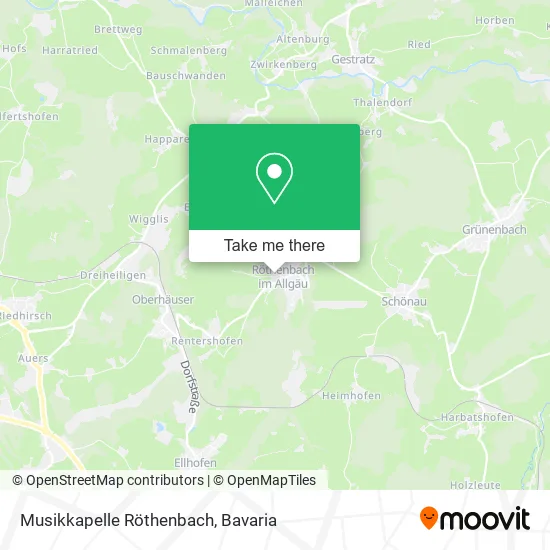 Карта Musikkapelle Röthenbach