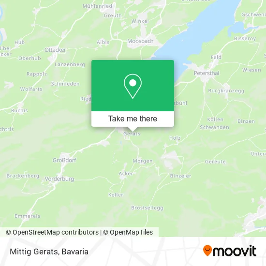 Карта Mittig Gerats
