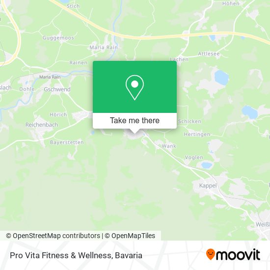 Pro Vita Fitness & Wellness map