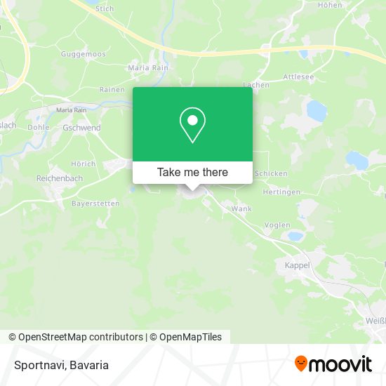 Sportnavi map