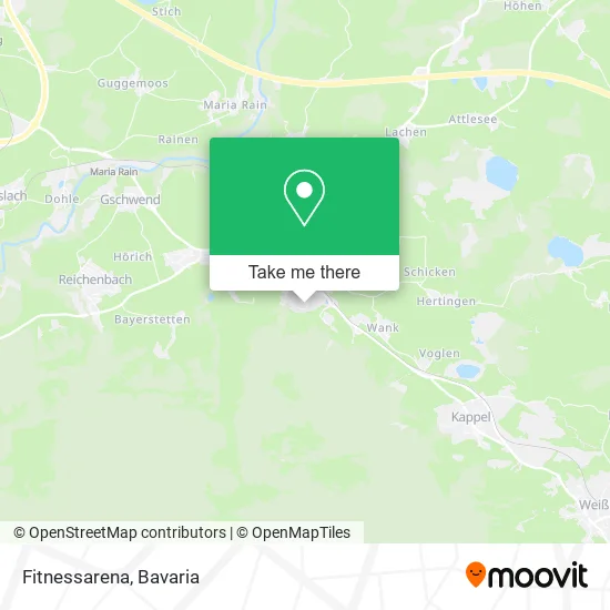 Карта Fitnessarena