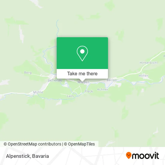 Карта Alpenstick