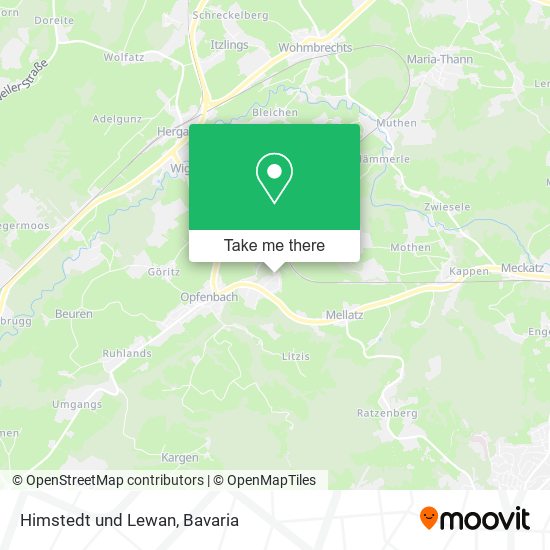 Himstedt und Lewan map