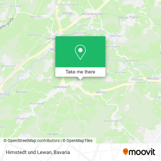 Карта Himstedt und Lewan