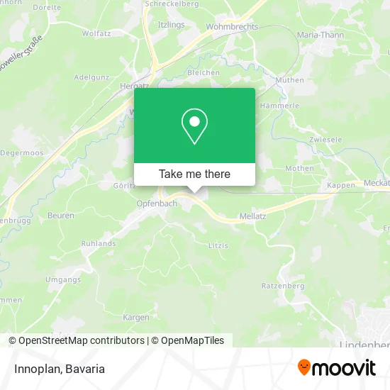 Карта Innoplan