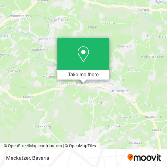 Карта Meckatzer