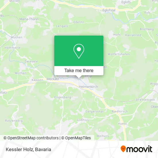 Карта Kessler Holz