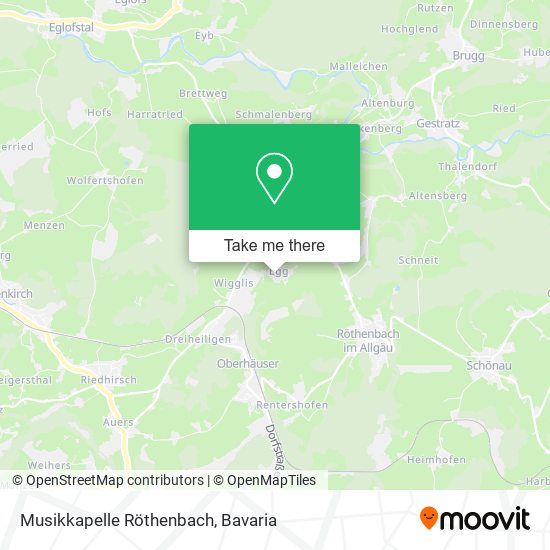 Musikkapelle Röthenbach map