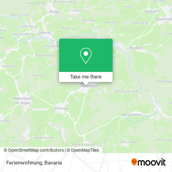Ferienwohnung map