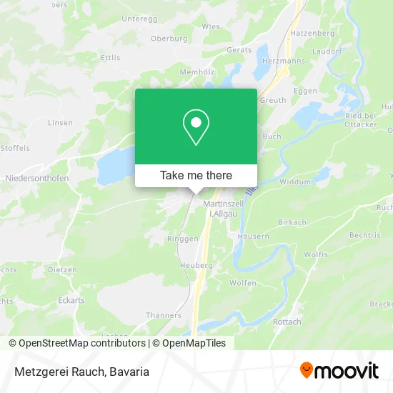 Карта Metzgerei Rauch